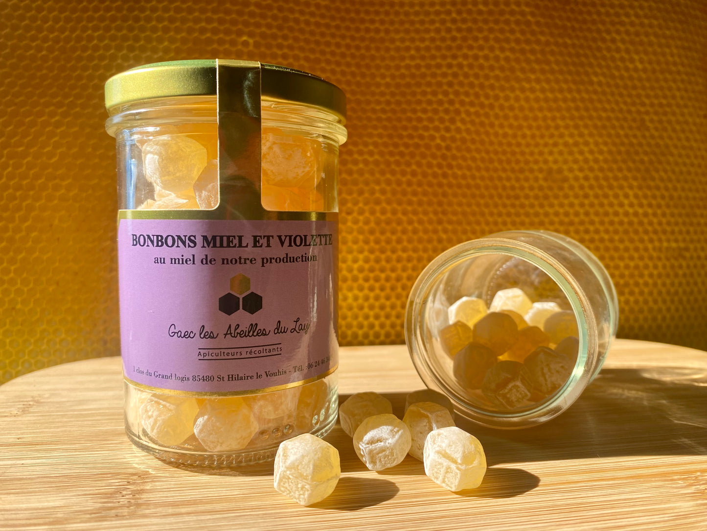 Bonbons miel et Violette